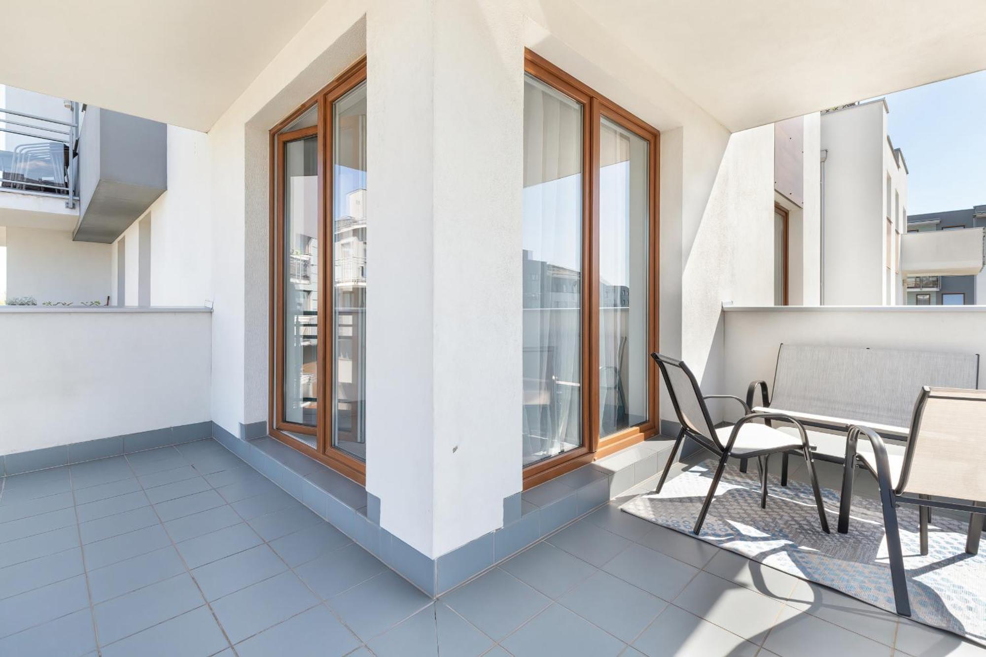 Jasny & Przestronny Apartament Z Balkonem I Parkingiem By Rent Like Home Gdynia Eksteriør bilde