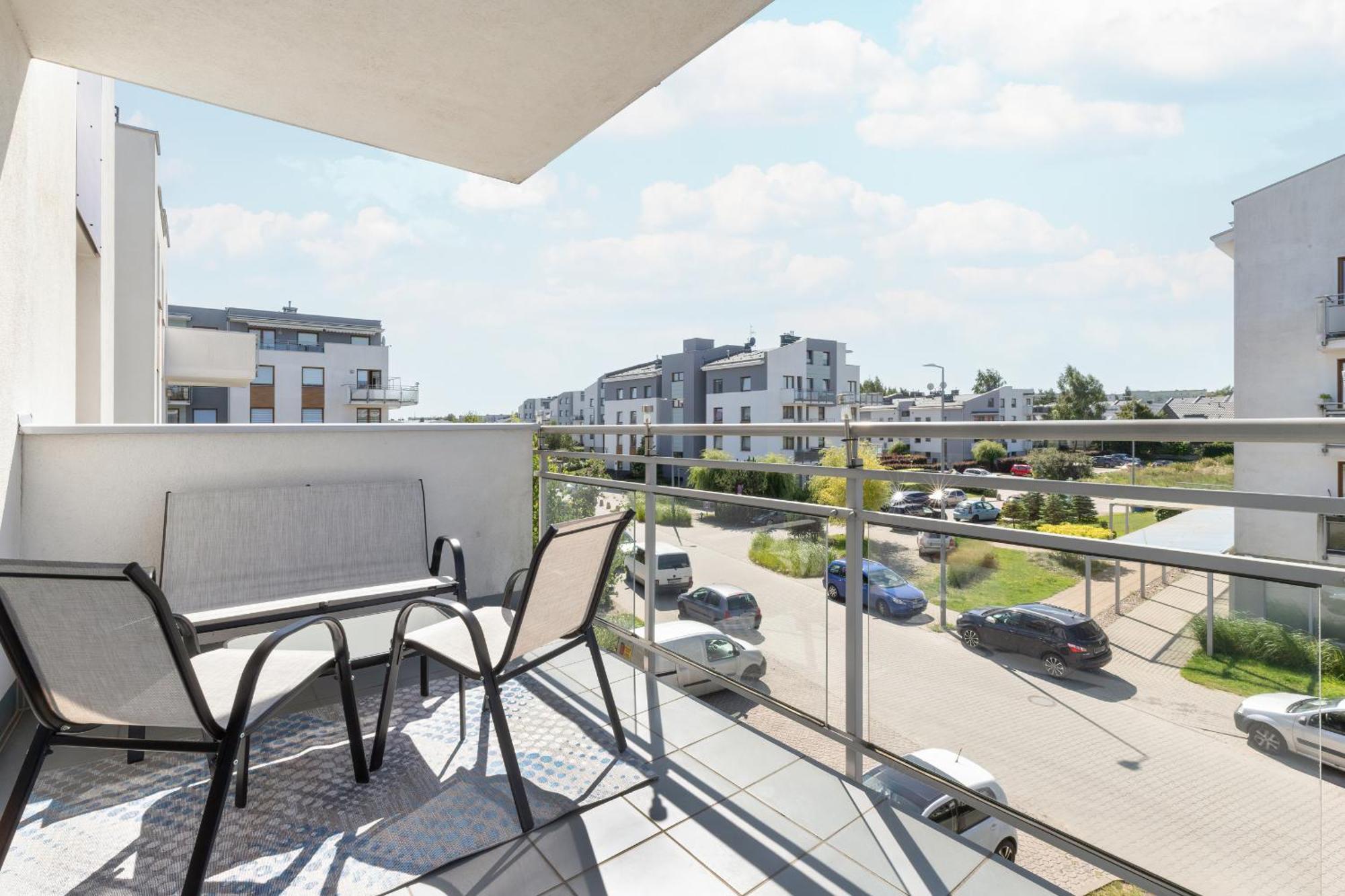 Jasny & Przestronny Apartament Z Balkonem I Parkingiem By Rent Like Home Gdynia Eksteriør bilde